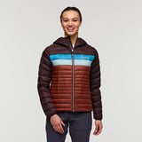 COTOPAXI PLUMAS FUEGO DOWN HOODED MUJER COFFEE