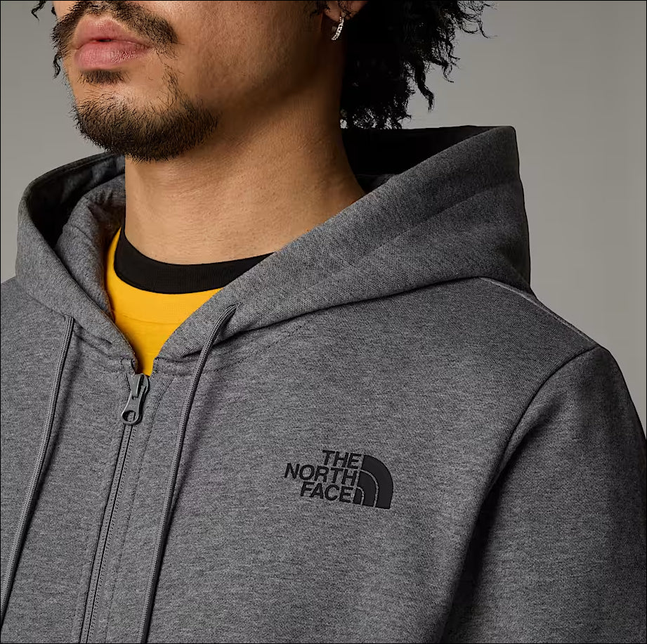 THE NORTH FACE CHAQUETA SIMPLE DOME FULL ZIP HOMBRE TNF MEDIUM GRYHTR