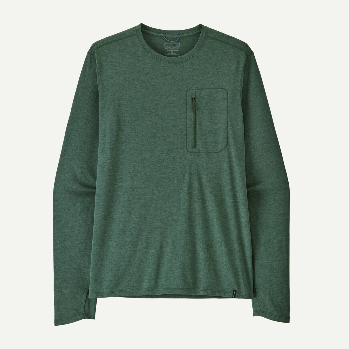 PATAGONIA CAMISETA CAP COOL SUN CAPER GREEN HOMBRE