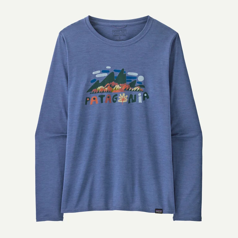 PATAGONIA CAMISETA MANGA LARGA MUJER CAP COOL DAILY GRAPHIC
