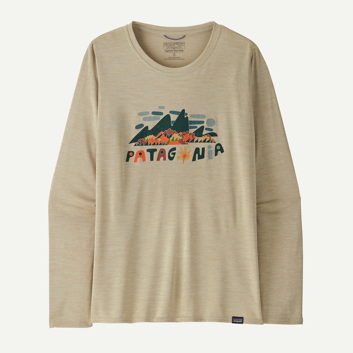 PATAGONIA CAMISETA MANGA LARGA MUJER CAP COOL DAILY GRAPHIC