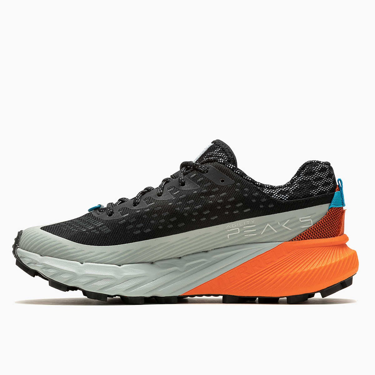 MERRELL AGILITY PEAK 5 NEGRO GRIS HOMBRE