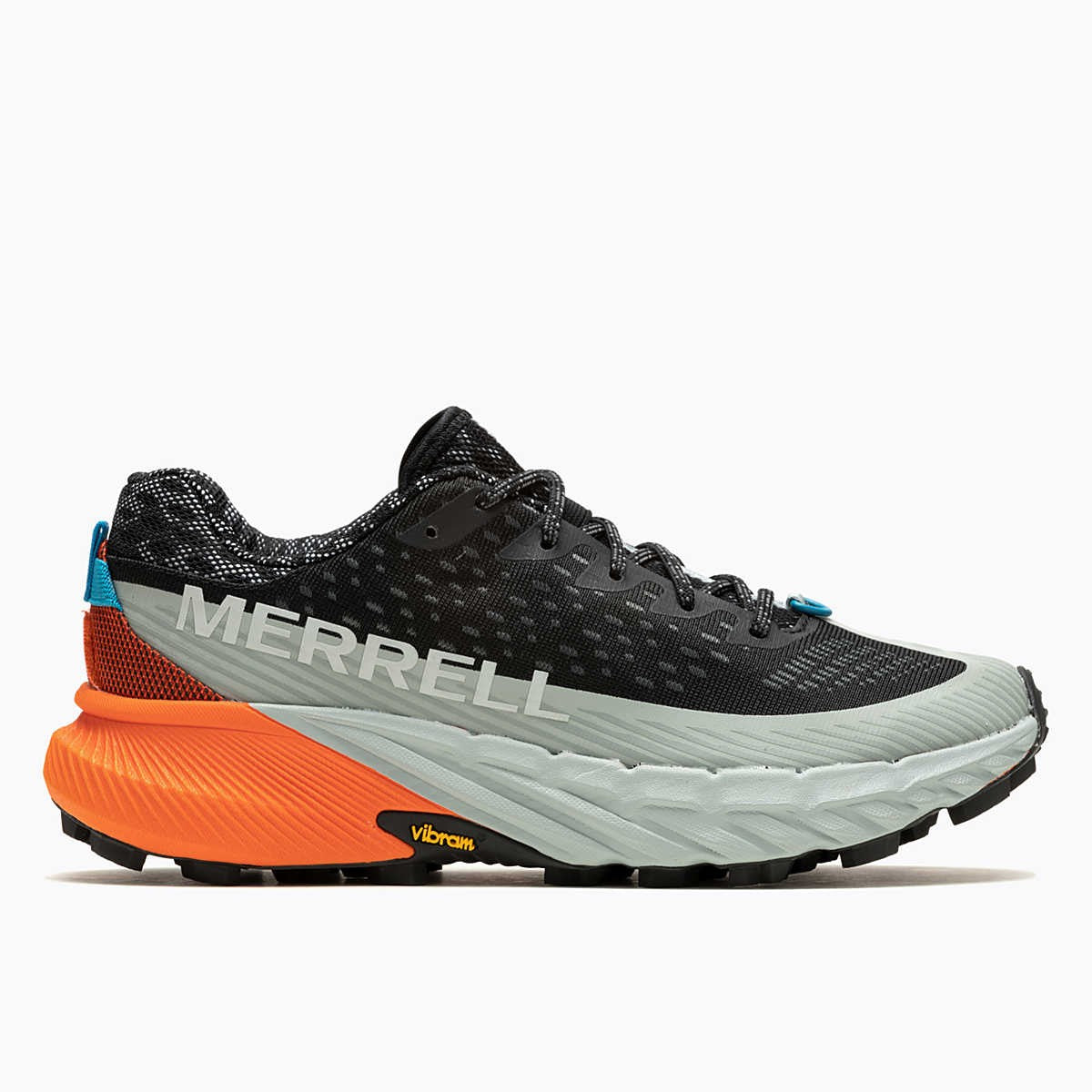 MERRELL AGILITY PEAK 5 NEGRO GRIS HOMBRE