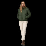 PATAGONIA CHAQUETA PLUMAS SILENT DOWN MUJER PINE GREEN