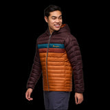 COTOPAXI PLUMAS FUEGO DOWN HOODED HOMBRE COFFEE
