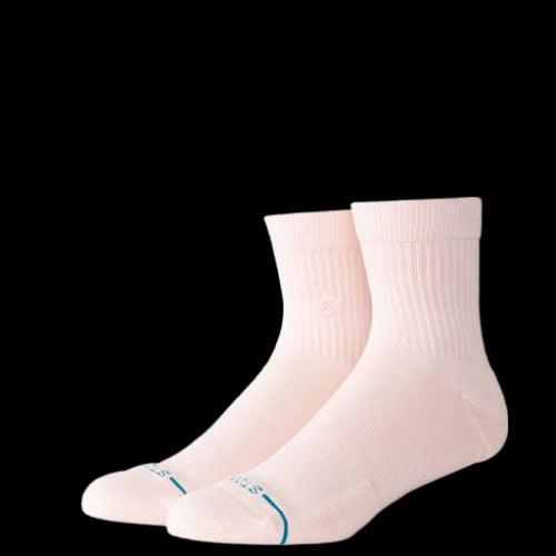 STANCE CALCETIN ICON QUARTER PINK