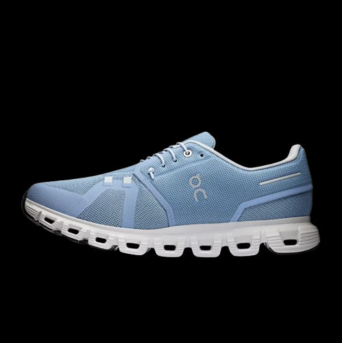 ON RUNNING CLOUD 6 MUJER CHAMBRAY WHITE
