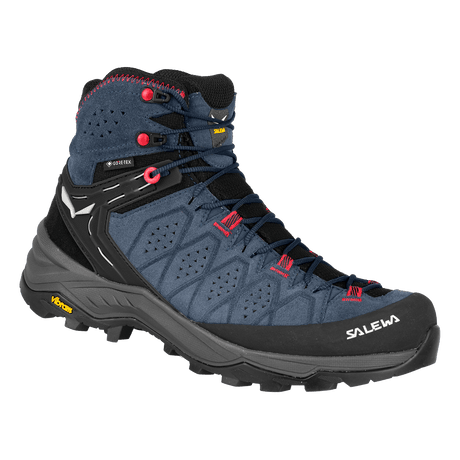 Salewa Alp Trainer 2 Mid GTX mujer Java Blue/Fluo Coral