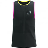COMPRESSPORT PRO RACING SINGLET HOMBRE NEGRO MULTI