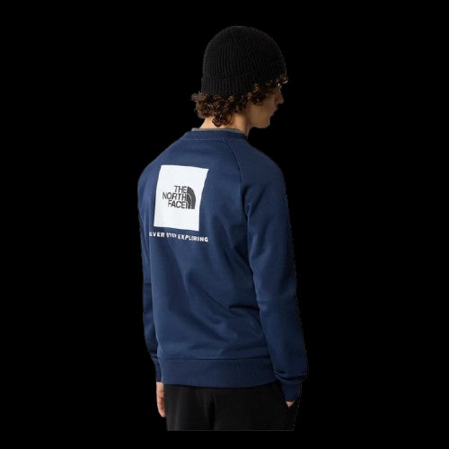 THE NORTH FACE SUDADERA RAGLAN REDBOX HOMBRE SUMMIT NAVY