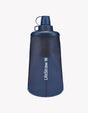 LifeStraw Peak Series Collapsible 650ml Mountain Blue botella filtrante