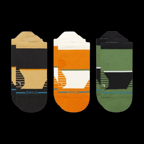 STANCE CALCETIN FEELING GRIT ULTRA TAB 3 PACK