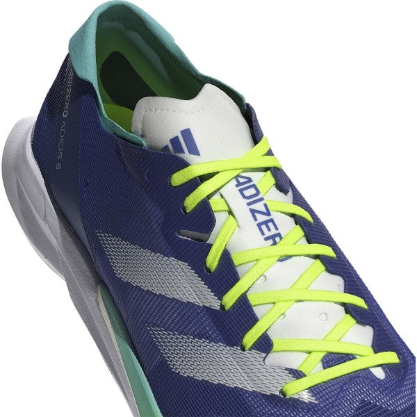 ADIDAS ADIZERO ADIOS 8 LUCID BLUE ZERO HOMBRE