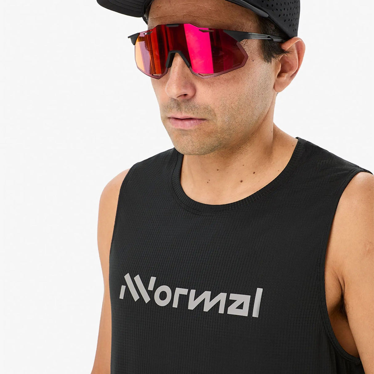 NNORMAL RACE TANK BLACK HOMBRE