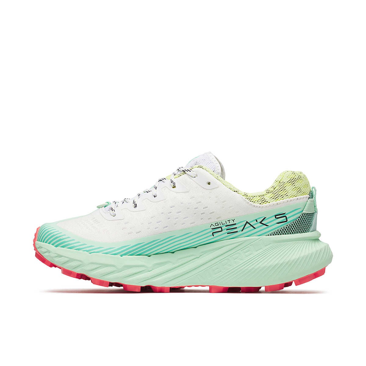 MERRELL AGILITY PEAK 5 WHITE CELADON MUJER