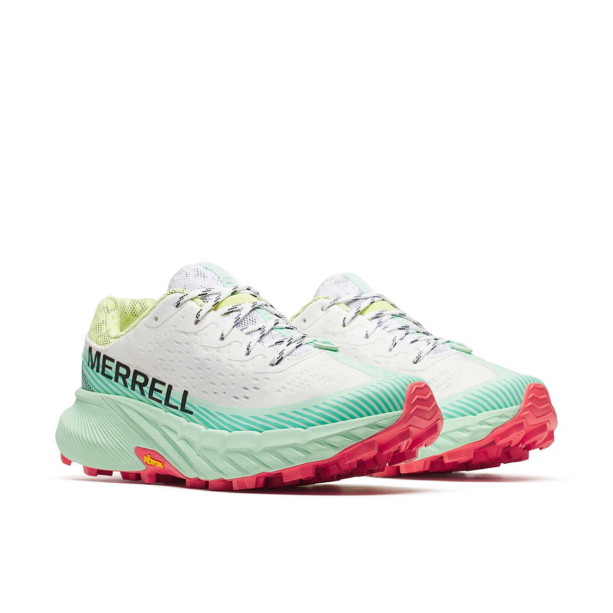 MERRELL AGILITY PEAK 5 WHITE CELADON MUJER