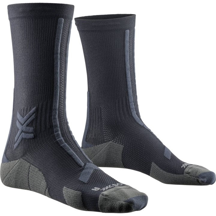 X-BIONIC TRAIL RUN DISCOVER CREW  BLACK CHARCOAL