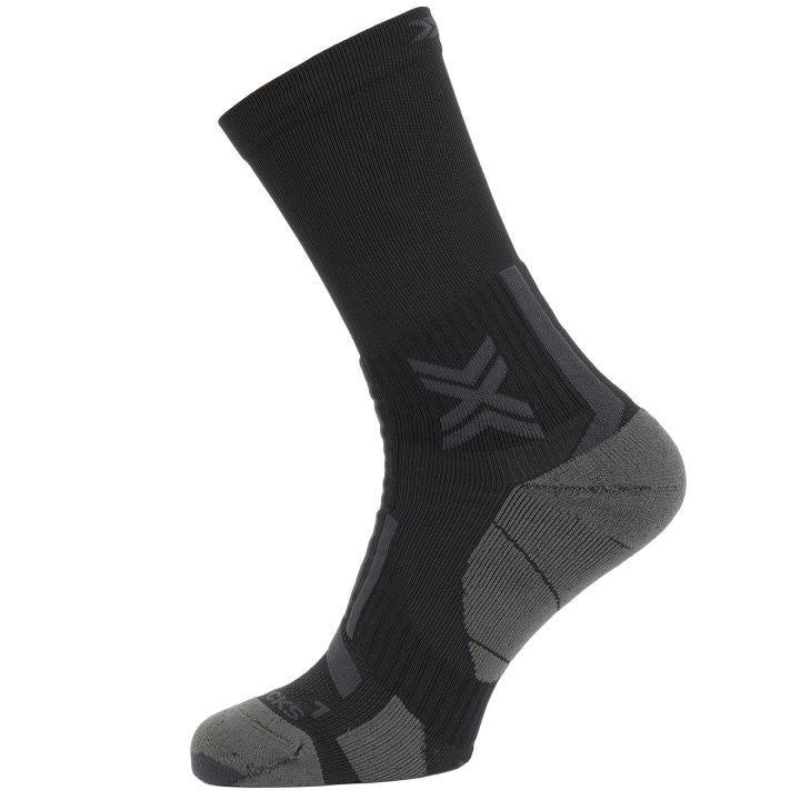 X-BIONIC TRAILRUN PERFORM CREW  BLACK CHARCOAL