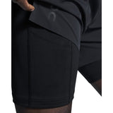 ON RUNNING 5" PERFORMANCE 2/1 SHORT BLACK HOMBRE