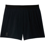 ON RUNNING 5" PERFORMANCE SHORTS BLACK HOMBRE