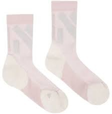 NNORMAL RACE SOCK MEDIUM CUT DUSTY PINK