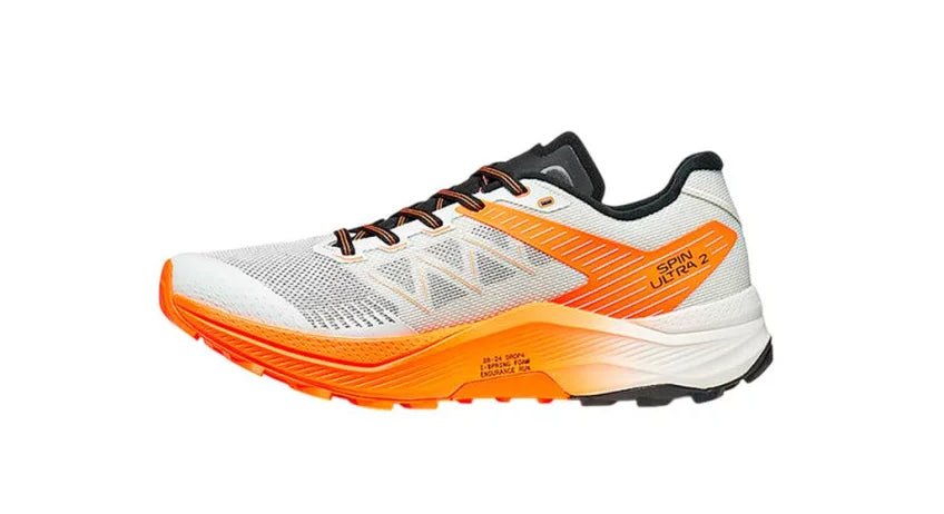 SCARPA SPIN  ULTRA 2 ICE ORANGE FLUO HOMBRE