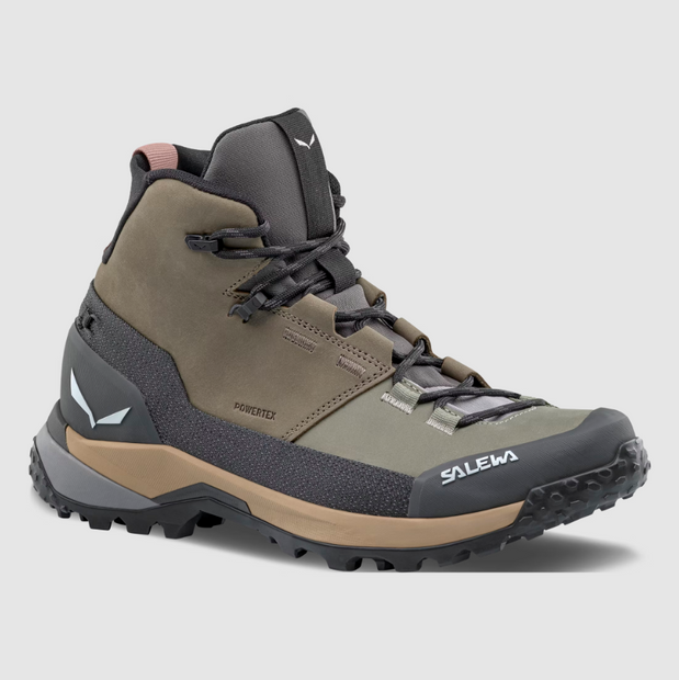 SALEWA PUEZ LEATHER MID PTX MUJER BUNGEE CORD