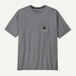 PATAGONIA CAMISETA CHOUINARD CREST POCKET RESPONSIBILI HOMBRE GRAVEL HEATHER