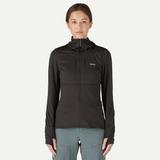PATAGONIA CHAQUETA R1 THERMAL FULL ZIP HOODY MUJER BLACK
