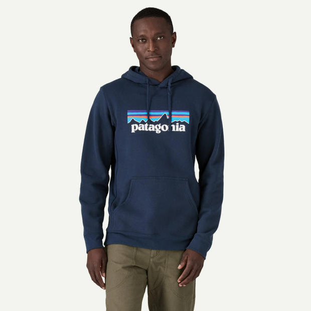 PATAGONIA SUDADERA P-6 LOGO UPRISAL HOODY HOMBRE NEW NAVY