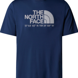 THE NORTH FACE CAMISETA LOGO 24/7 GRAPHIC SUMMIT NAVY
