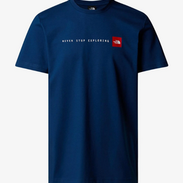 THE NORTH FACE CAMISETA NEVER STOP EXPLORING ESTATE BLUE