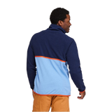 COTOPAXI CHAQUETA AMADO FLEECE PULL OVER 1/2 HOMBRE BLUE VIOLET WINE