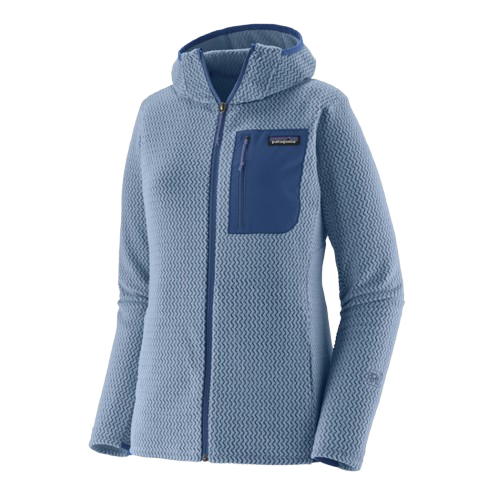 PATAGONIA R1 AIR FULL ZIP HOODY POLAR CON CAPUCHA MUJER