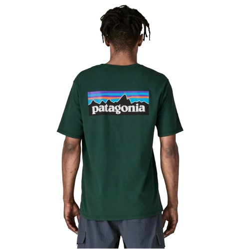 PATAGONIA CAMISETA P6 LOGO RESPONSIBILI HOMBRE