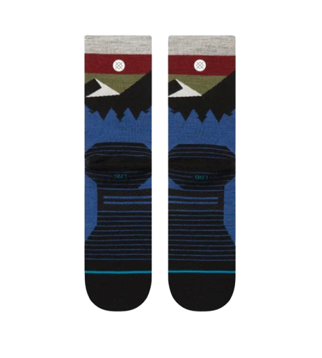 STANCE CALCETIN LIGHT WOOL CREW COBALT BLUE