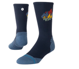 STANCE CALCETINES LIGHT CUSHION RUN PEAKS RIBBED LIGHT CREW