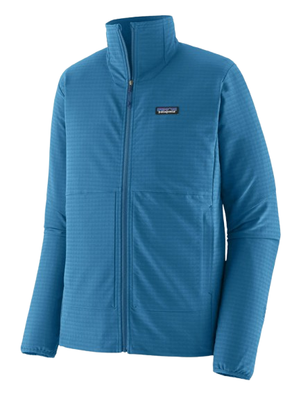 PATAGONIA CHAQUETA R1 TECHFACE HOMBRE AQUATIC BLUE