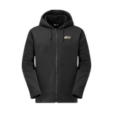 PICTURE SUDADERA PARK ZIP TECH HOMBRE BLACK