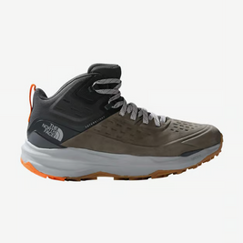 THE NORTH FACE VECTIV EXPLORIS 2 MID FUTURELIGHT LTHR NEW TAUPE GREEN