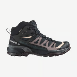 SALOMON X ULTRA 360 MID GTX MUJER BLACK PLUM KITTEN