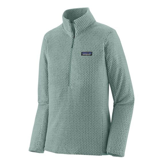 PATAGONIA CHAQUETA R1 AIR 1/4 ZIP NECK MUJER THERMAL BLUE