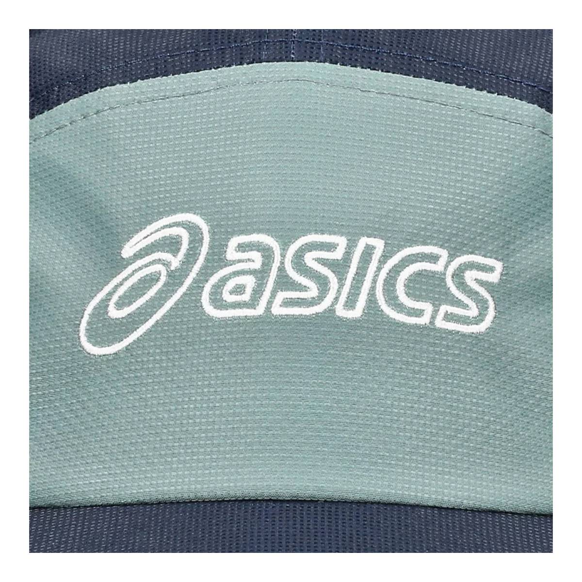 ASICS 5 PANEL CAP MIDNIGHT LICHEN ROCK MONUMENT BLUE