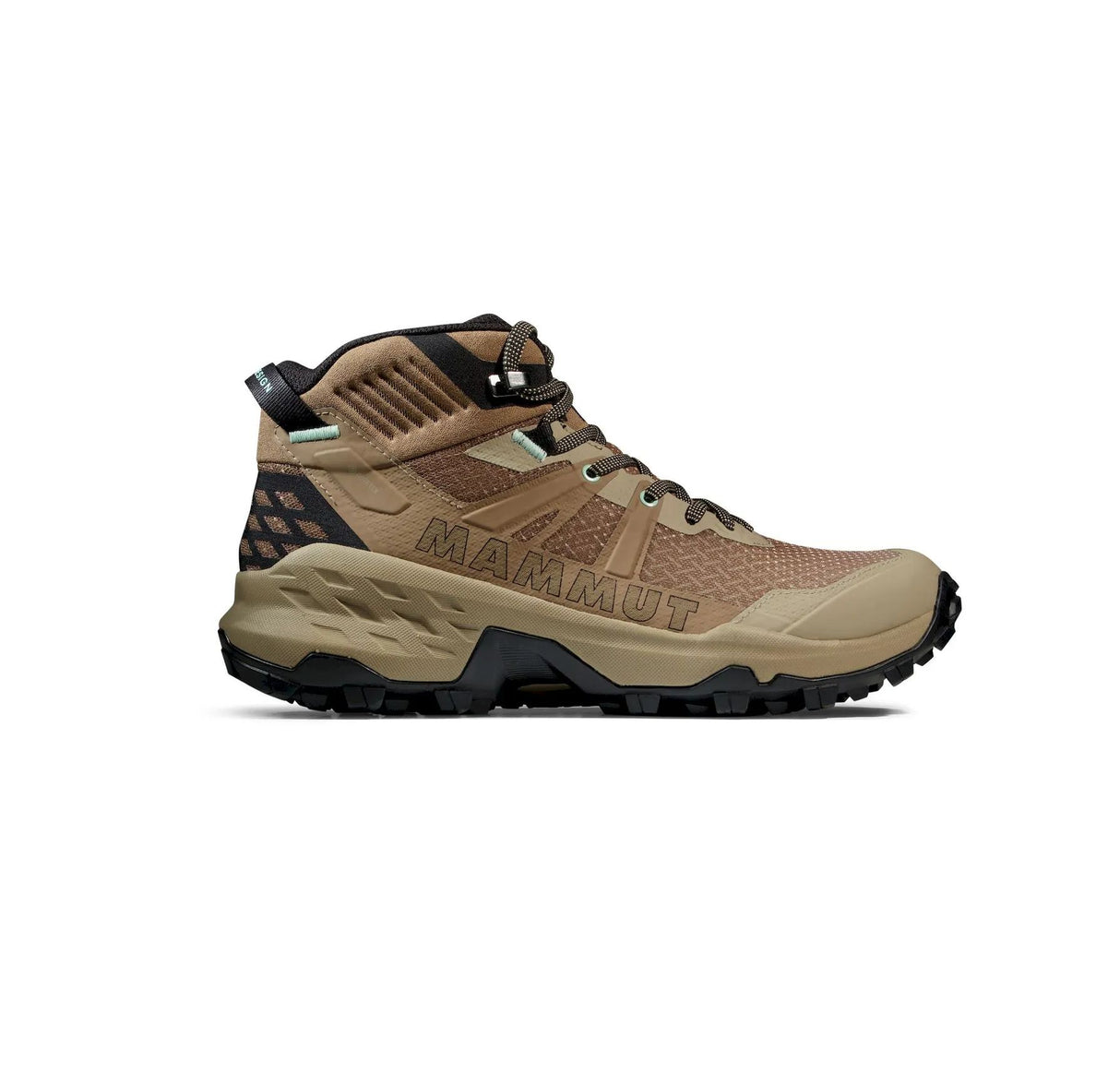 MAMMUT SERTIG 2 MID GTX MUJER DARK SAND BLACK
