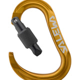 SALEWA ORTLES HMS  MOSQUETON SMALL NARANJA