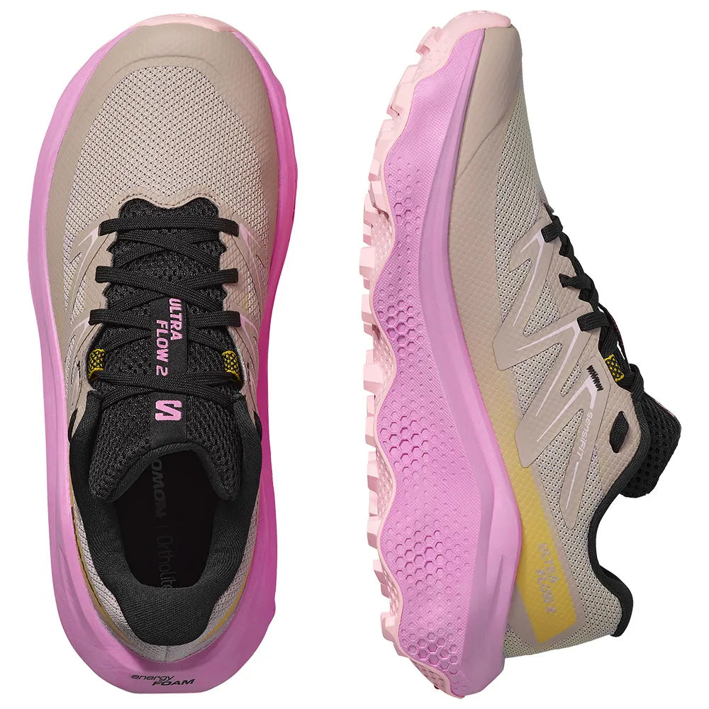 SALOMON ULTRA FLOW 2 ETHEREA CYCLAMEN BLACK MUJER